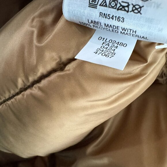 Charter Club Packable Puffer Vest Jacket 0X Hooded Zip Nylon NWT CJ-2038 - Picture 11 of 12